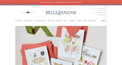 Desktop Screenshot of belleandunion.com